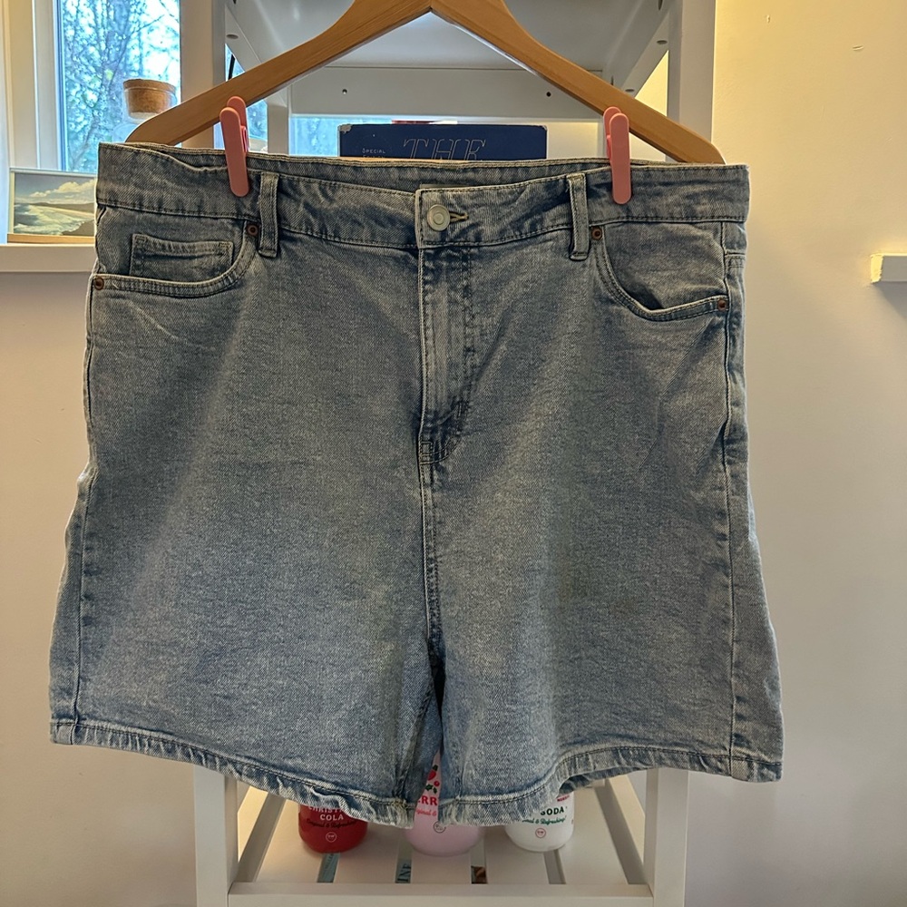 Dex high waist denim shorts - size 16